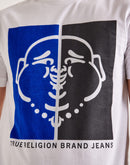 True Religion Half Face Buddha Tee