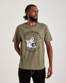True Religion Rhinestone Buddha Tee