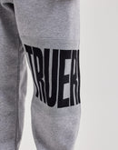 True Religion Knit Panel Fleece Joggers