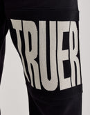 True Religion Knit Panel Fleece Joggers