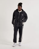 True Religion Mesh Inset Fleece Joggers