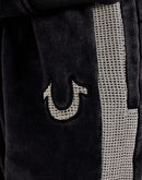 True Religion Mesh Inset Fleece Joggers