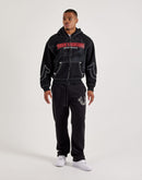 True Religion Anniversary Big-T Zip Fleece Hoodie