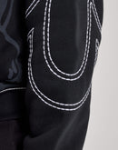 True Religion Anniversary Big-T Zip Fleece Hoodie
