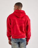 True Religion Anniversary Big-T Zip Fleece Hoodie