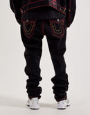 True Religion Rocco Stacked Super T Flap Denim Jeans