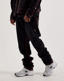 True Religion Rocco Stacked Super T Flap Denim Jeans