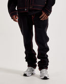 True Religion Rocco Stacked Super T Flap Denim Jeans