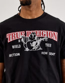 True Religion Buddha Arch Logo Tee