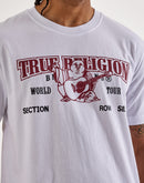True Religion Buddha Arch Logo Tee