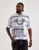 True Religion Script Logo Boxy Tee