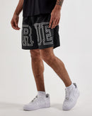True Religion Block Logo Nylon Shorts