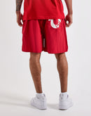 True Religion Block Logo Nylon Shorts