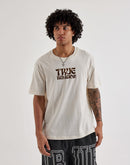 True Religion Wavy Logo Buddha Face Tee