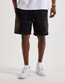 True Religion Rodeo Big T Fleece Sweat Shorts