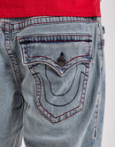 True Religion Ricky Flap Denim Shorts