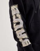 True Religion Applique Full-Zip Fleece Hoodie
