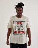 True Religion Flock Buddha Face Tee