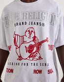 True Religion Oversized Big Logo Buddha Tee