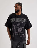 True Religion Oversized Big Logo Buddha Tee