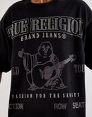 True Religion Oversized Big Logo Buddha Tee