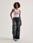 True Religion Buddha Goddess Tank Top