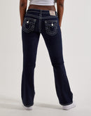 True Religion Becca Big T Mid-Rise Boot Cut Denim Jeans