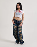 True Religion Retro Logo V-Notch Tee