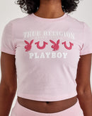 True Religion Playboy Baby Tee
