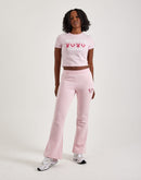 True Religion Playboy Crystal Mid-Rise Bootcut Pants