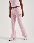 True Religion Playboy Crystal Mid-Rise Bootcut Pants