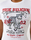 True Religion Crystal Leopard Tee