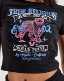 True Religion Crystal Leopard Tee