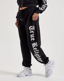 True Religion Crystal Fleece Joggers