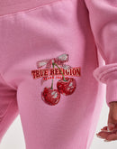 True Religion Cherry Bootcut Fleece Sweatpants