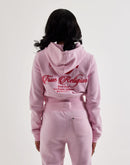 True Religion Embroidered Big T Full-Zip Fleece Hoodie