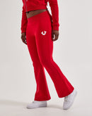 True Religion Mid-Rise Bootcut Fleece Sweatpants
