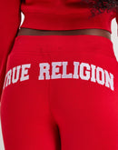 True Religion Mid-Rise Bootcut Fleece Sweatpants