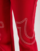 True Religion Anniversary Big T Flared Fleece Pants