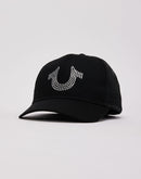 True Religion Rhinestone Horseshoe Trucker Hat