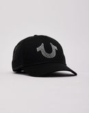True Religion Rhinestone Horseshoe Trucker Hat