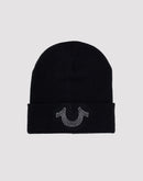 True Religion Rhinestone Horseshoe Beanie