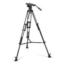 Manfrotto MVKN8TWINMUS Video Kit with Nitrotech N8 Head & 546B Twin Leg with Mid-Level Spreader Tripod