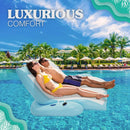 Two-Person Inflatable Pool Recliner