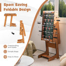 Space Saving Table Football With Durable Handle and 2 Footballs