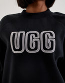 UGG Logo Crewneck Fleece Sweatshirt