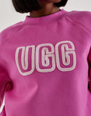 UGG Logo Crewneck Fleece Sweatshirt