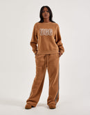 UGG Logo Crewneck Fleece Sweatshirt