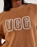 UGG Logo Crewneck Fleece Sweatshirt