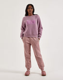 UGG Logo Crewneck Fleece Sweatshirt
